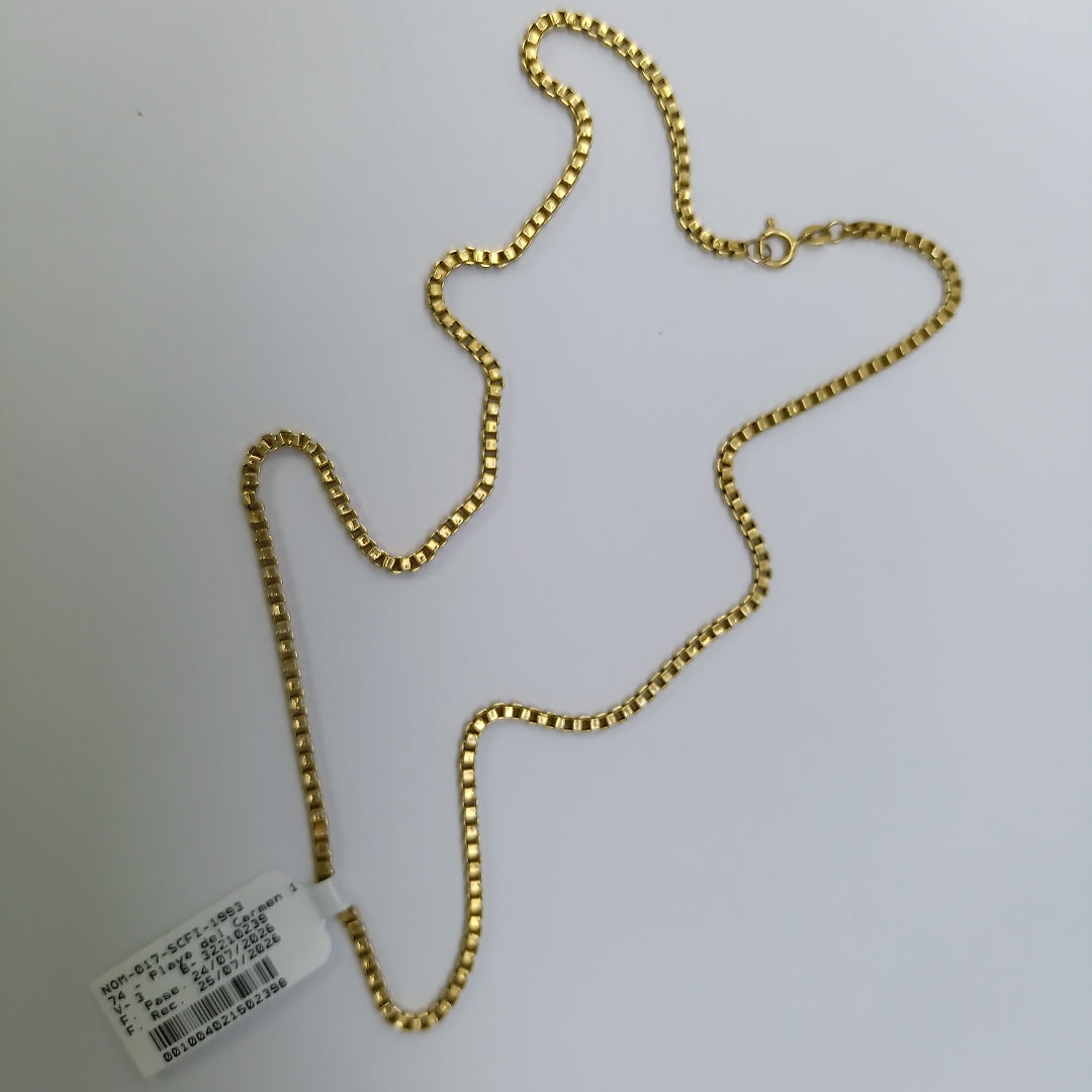 CADENA ORO 18 K 8,30 GRMS (SEMINUEVO)