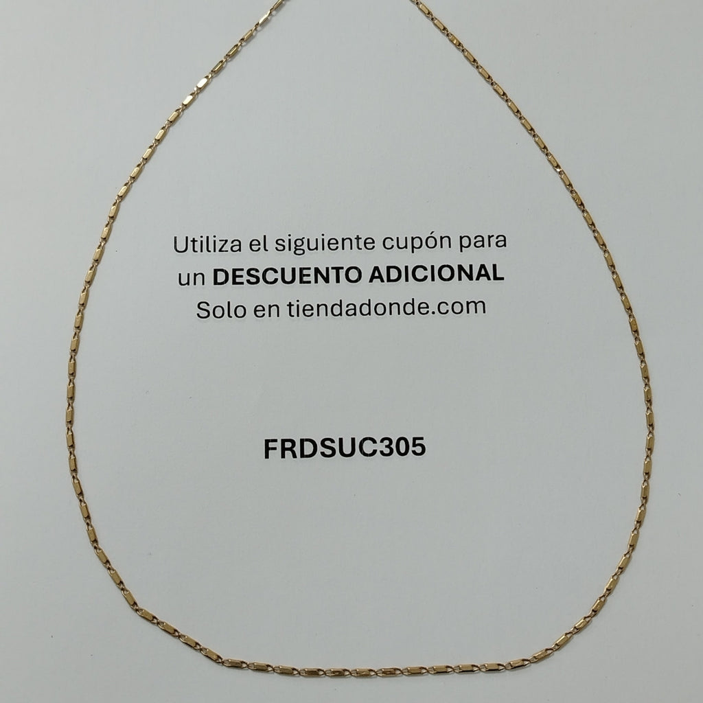 CADENA ORO 10 K 6.1 GRMS (SEMINUEVO)