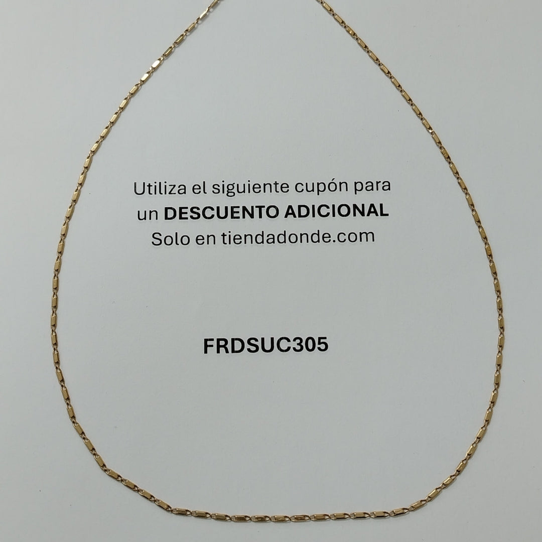 CADENA ORO 10 K 6.1 GRMS (SEMINUEVO)