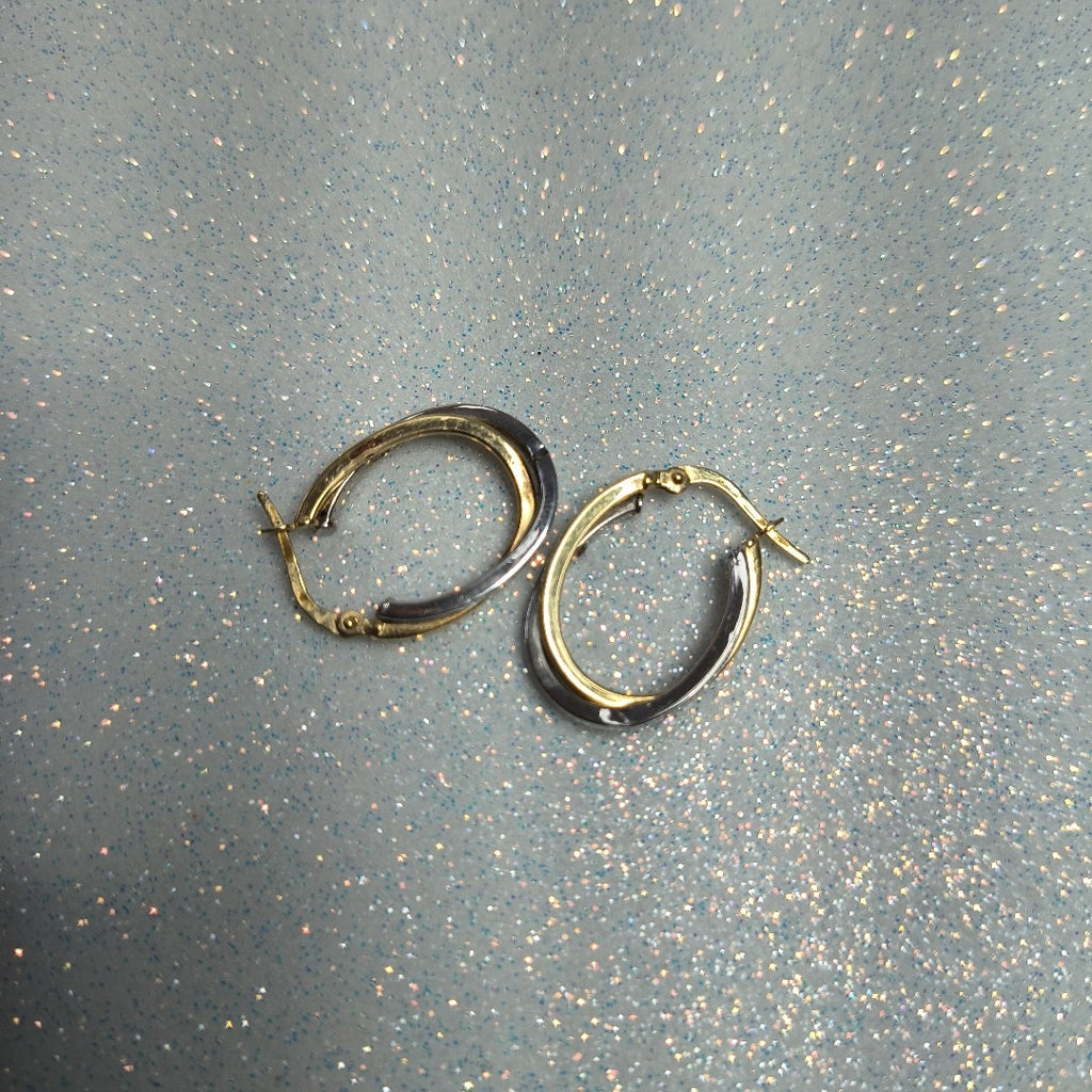 ARRACADAS PAR ORO 14 K 1.4 GRMS (SEMINUEVO)