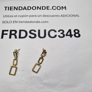 ARETES PAR ORO 18 K 4 GRMS (SEMINUEVO)