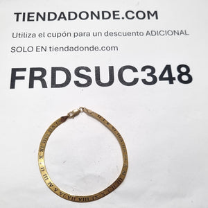 PULSERA ORO 14 K 3.1 GRMS (SEMINUEVO)