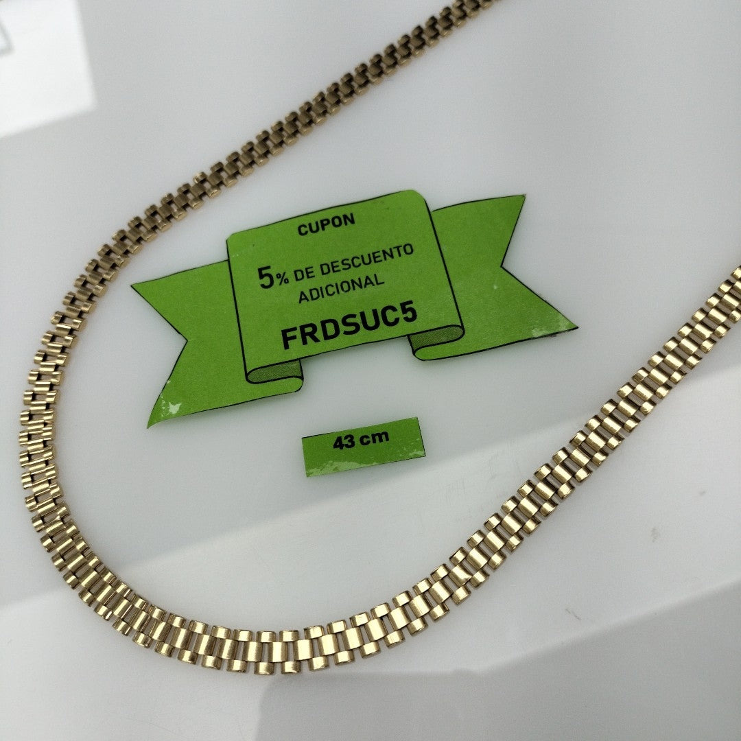 CADENA ORO 14 K 19.6 GRMS (SEMINUEVO)