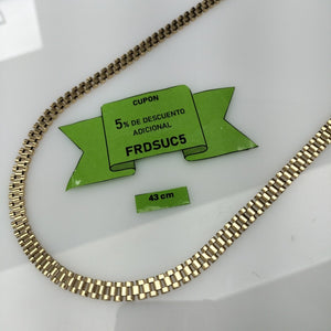 CADENA ORO 14 K 19.6 GRMS (SEMINUEVO)