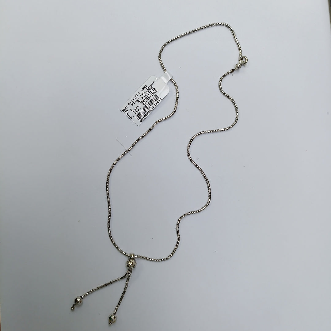 GARGANTILLA ORO, ORO BLANCO 14 K 5.1 GRMS (SEMINUEVO)