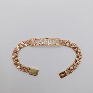ESCLAVA ORO COMBINADO 14 K 10,70 GRMS (SEMINUEVO)