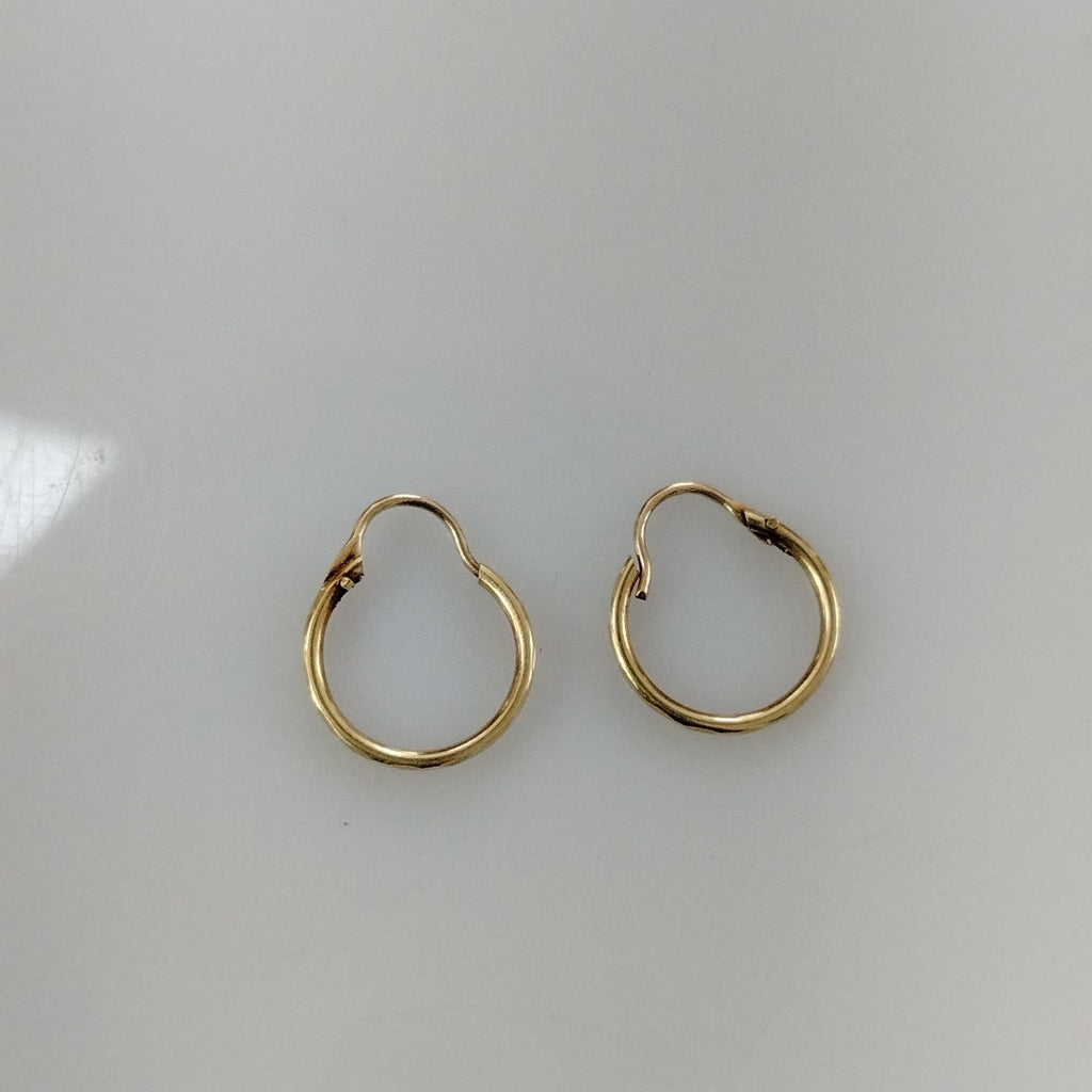 ARRACADAS PAR ORO 10 K 0.9 GRMS (SEMINUEVO)