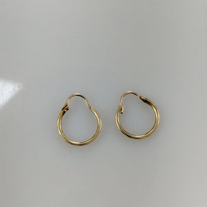 ARRACADAS PAR ORO 10 K 0.9 GRMS (SEMINUEVO)