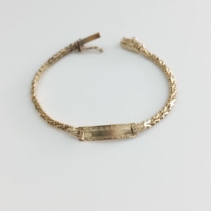 ESCLAVA ORO 14 K 4,10 GRMS (SEMINUEVO)