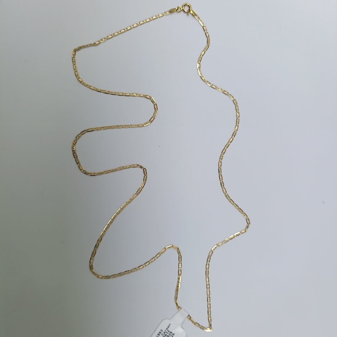 CADENA ORO 14 K 2.8 GRMS (SEMINUEVO)