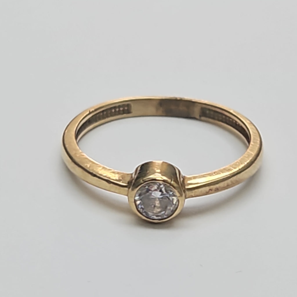 ANILLO ORO 10 K 1.4 GRMS (SEMINUEVO)