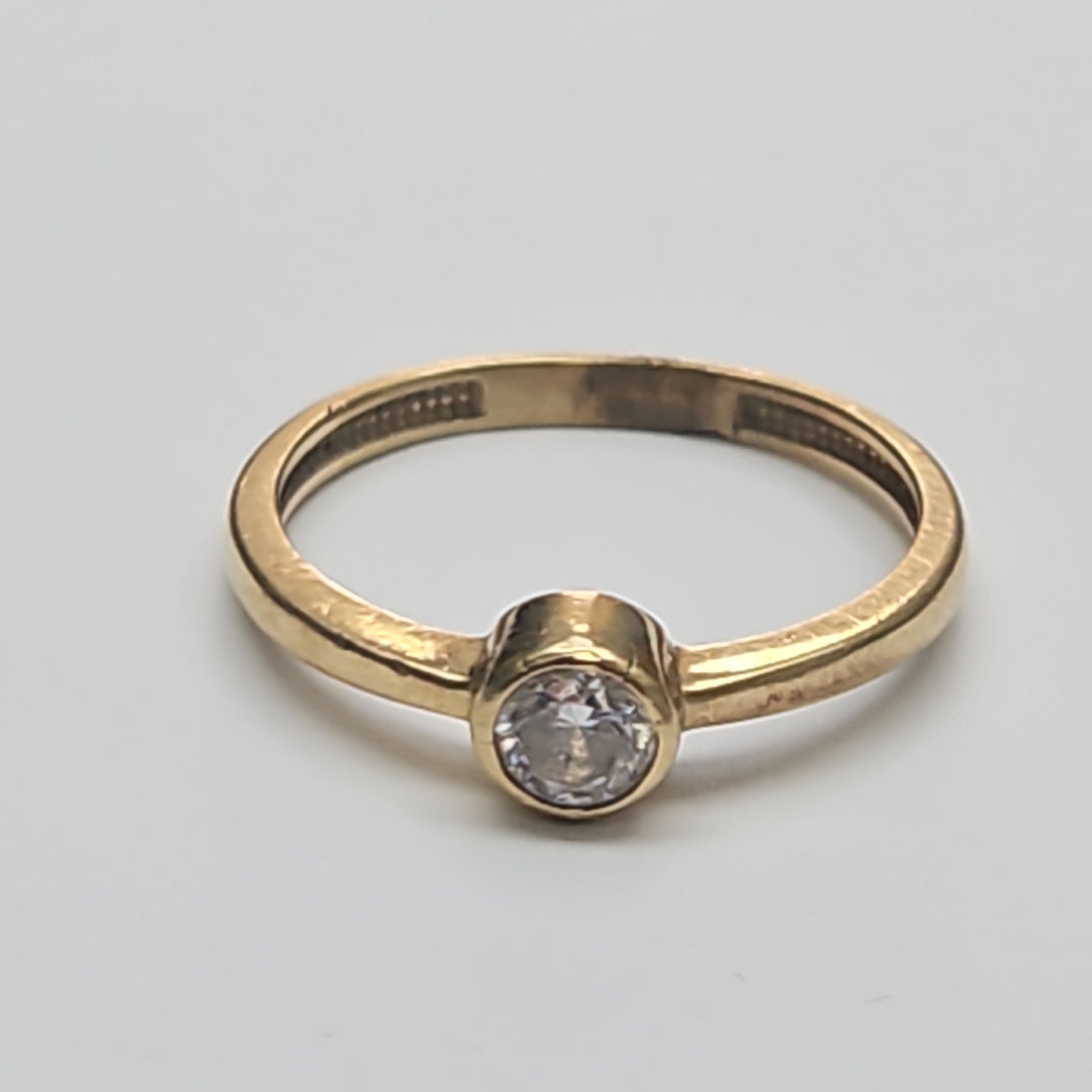 ANILLO ORO 10 K 1.4 GRMS (SEMINUEVO)