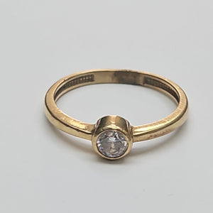 ANILLO ORO 10 K 1.4 GRMS (SEMINUEVO)
