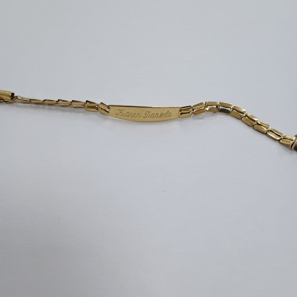 ESCLAVA ORO 14 K 4,20 GRMS (SEMINUEVO)