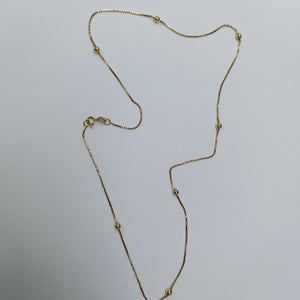 CADENA ORO 14 K 2,40 GRMS (SEMINUEVO)