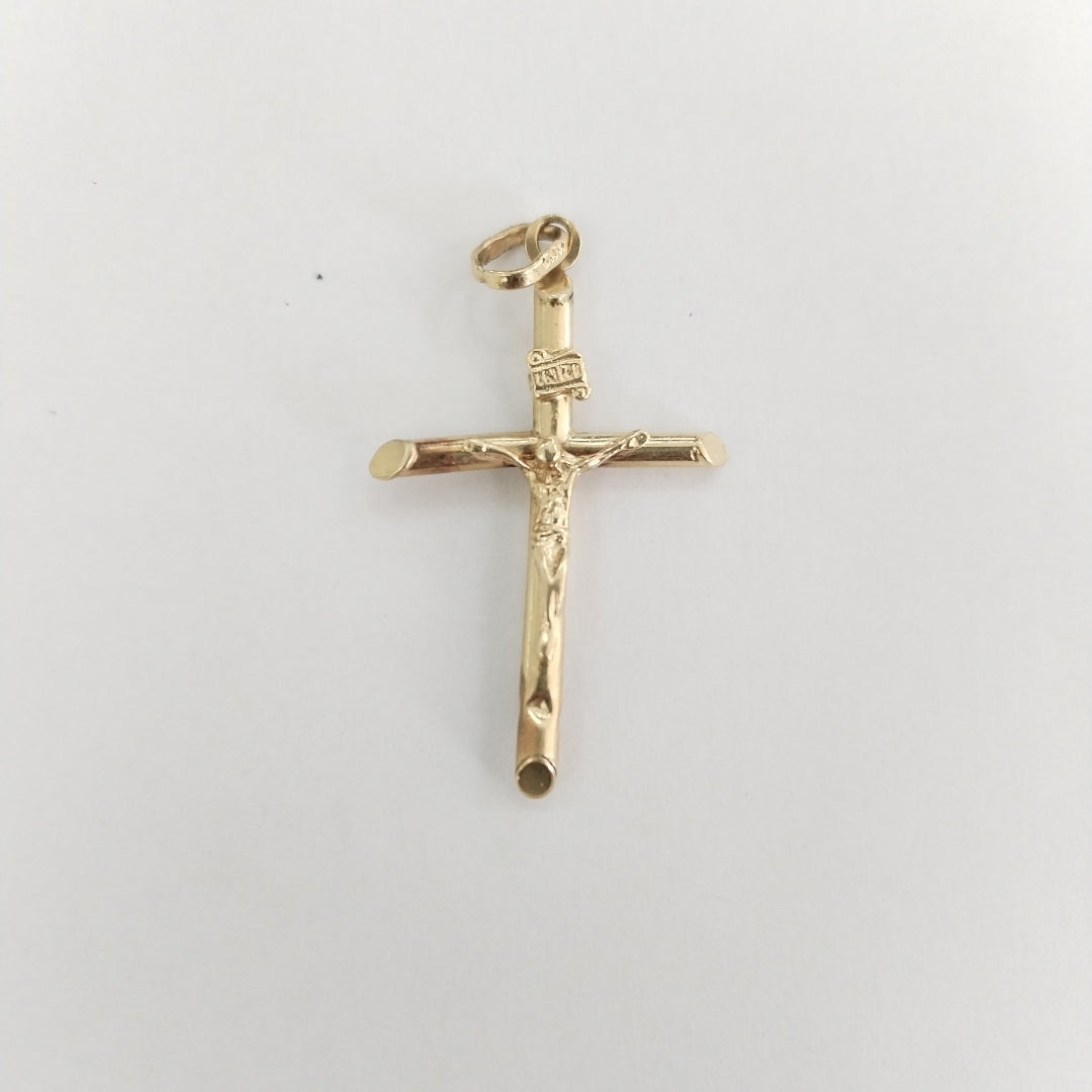 CRUCIFIJO ORO 10 K 1,70 GRMS (SEMINUEVO)