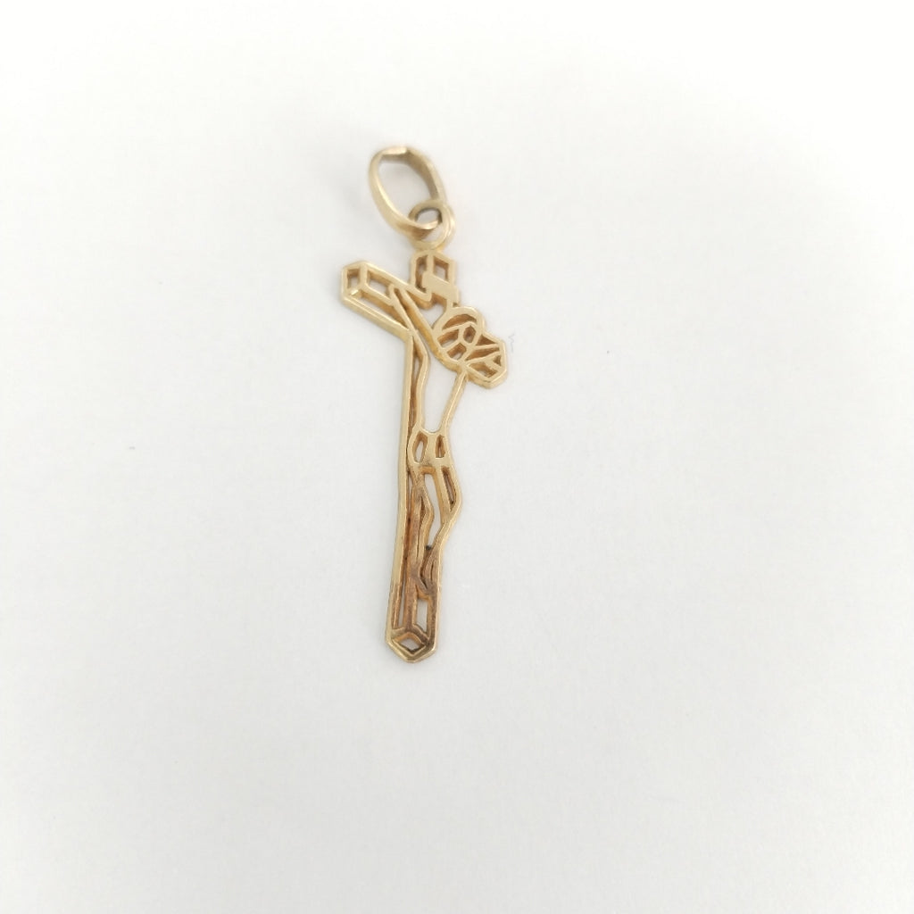 CRUCIFIJO ORO 10 K 2,00 GRMS (SEMINUEVO)