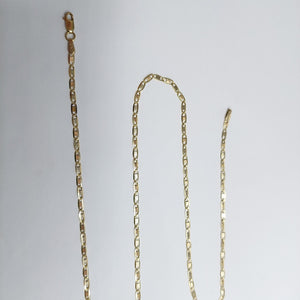 CADENA ORO COMBINADO 14 K 4.6 GRMS (SEMINUEVO)