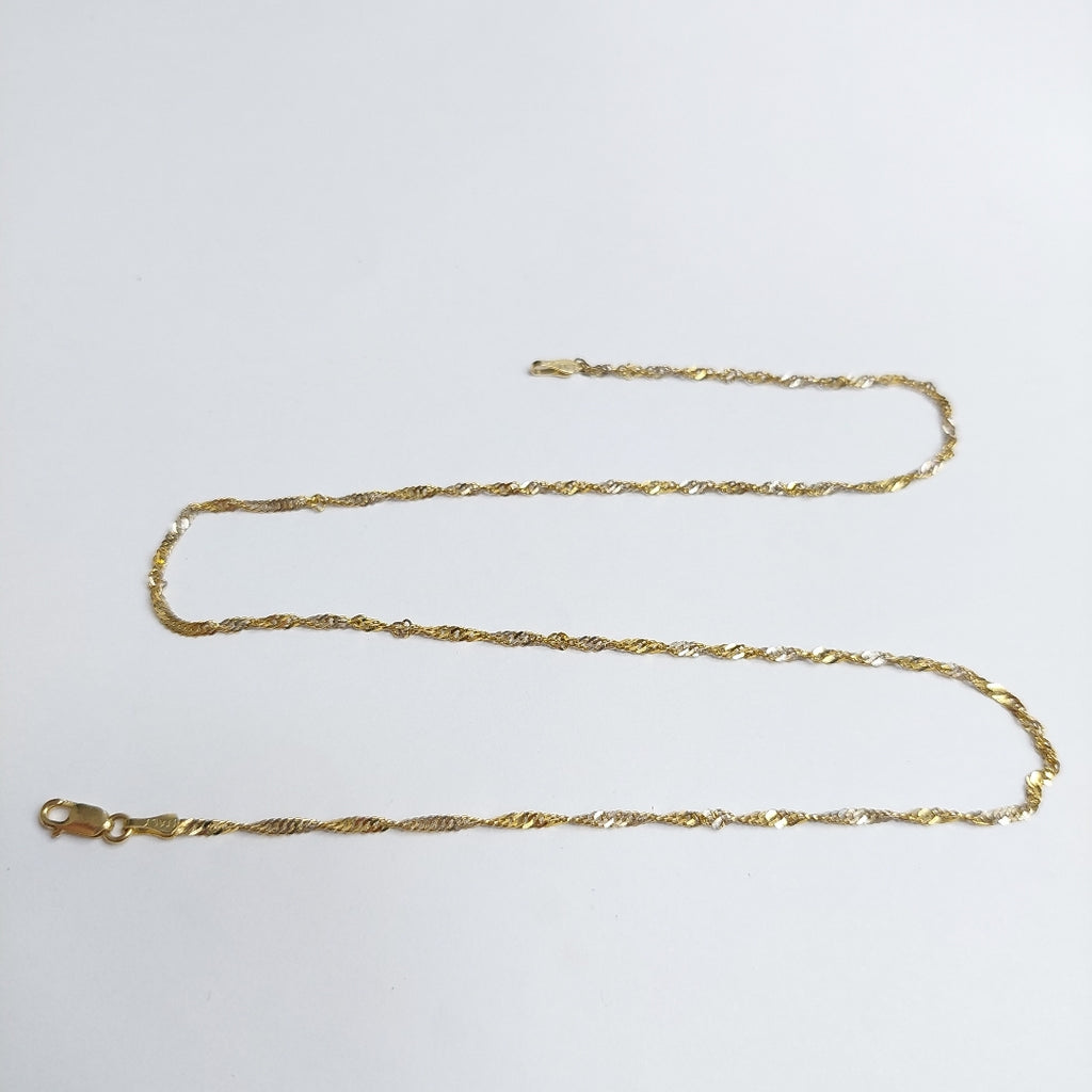 CADENA ORO 14 K 2,70 GRMS (SEMINUEVO)
