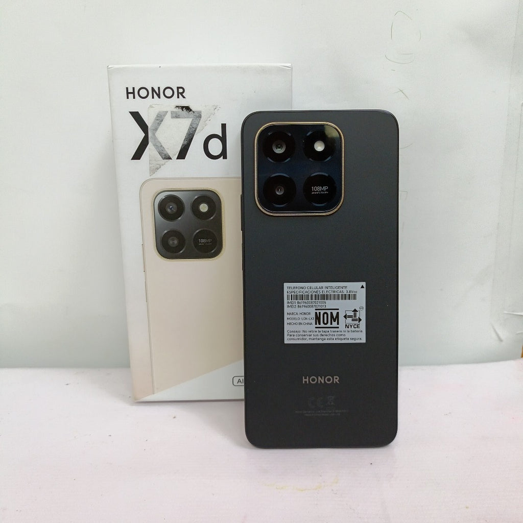 CELULAR HONOR X7D LGN-LX3 (2025) 256 GB 8 GB RAM (SEMINUEVO)