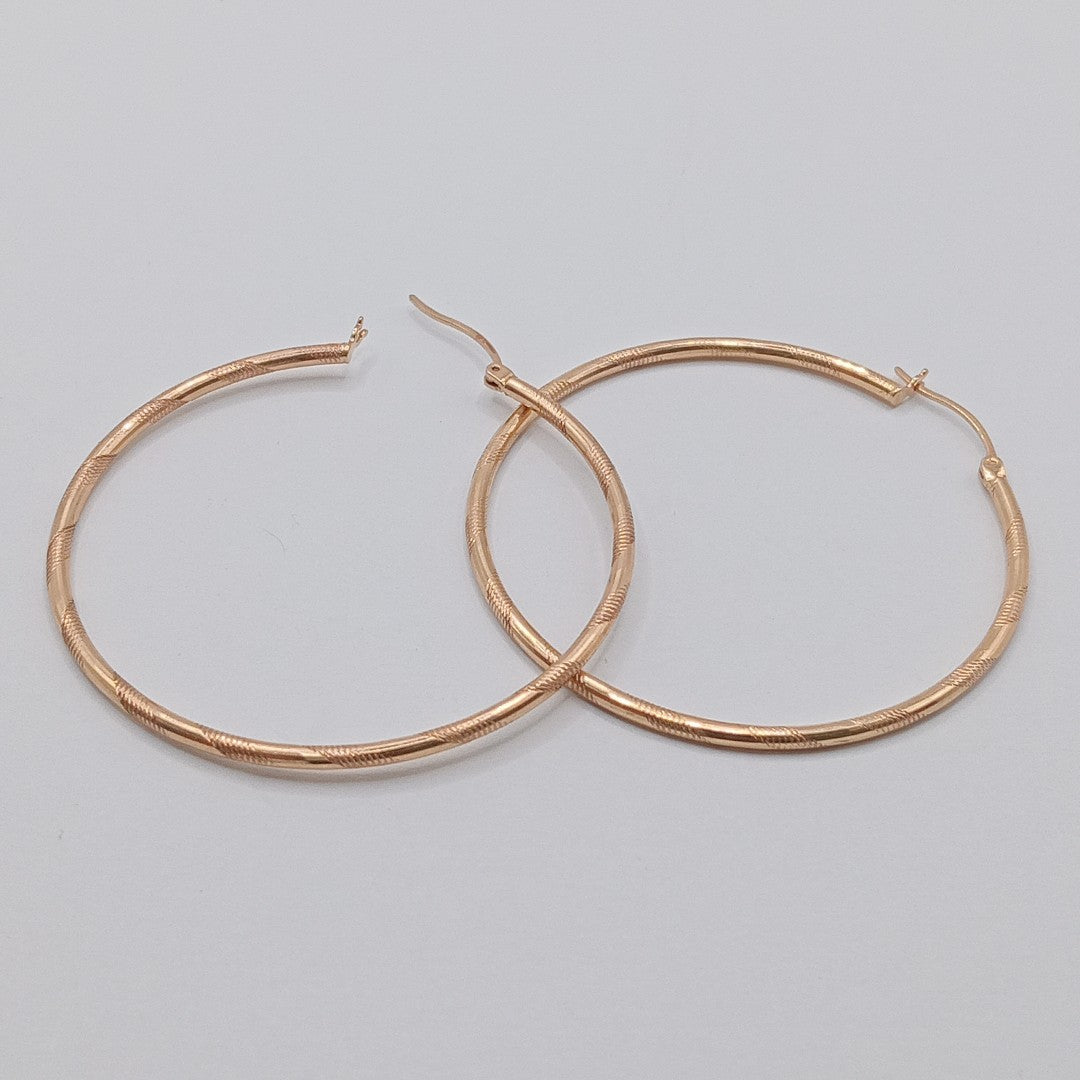 ARRACADAS PAR ORO 14 K 5,40 GRMS (SEMINUEVO)