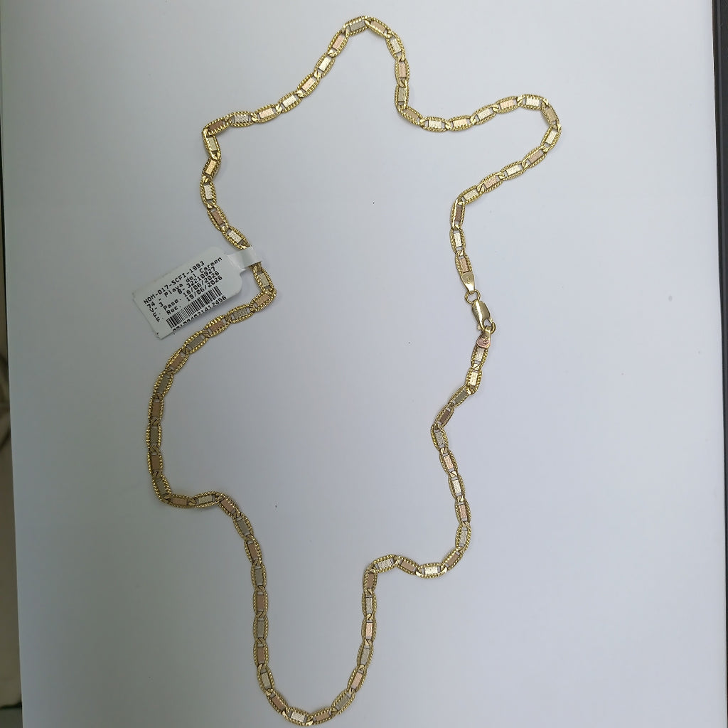 CADENA ORO COMBINADO 10 K 15,50 GRMS (SEMINUEVO)
