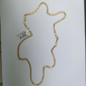 CADENA ORO COMBINADO 10 K 15,50 GRMS (SEMINUEVO)