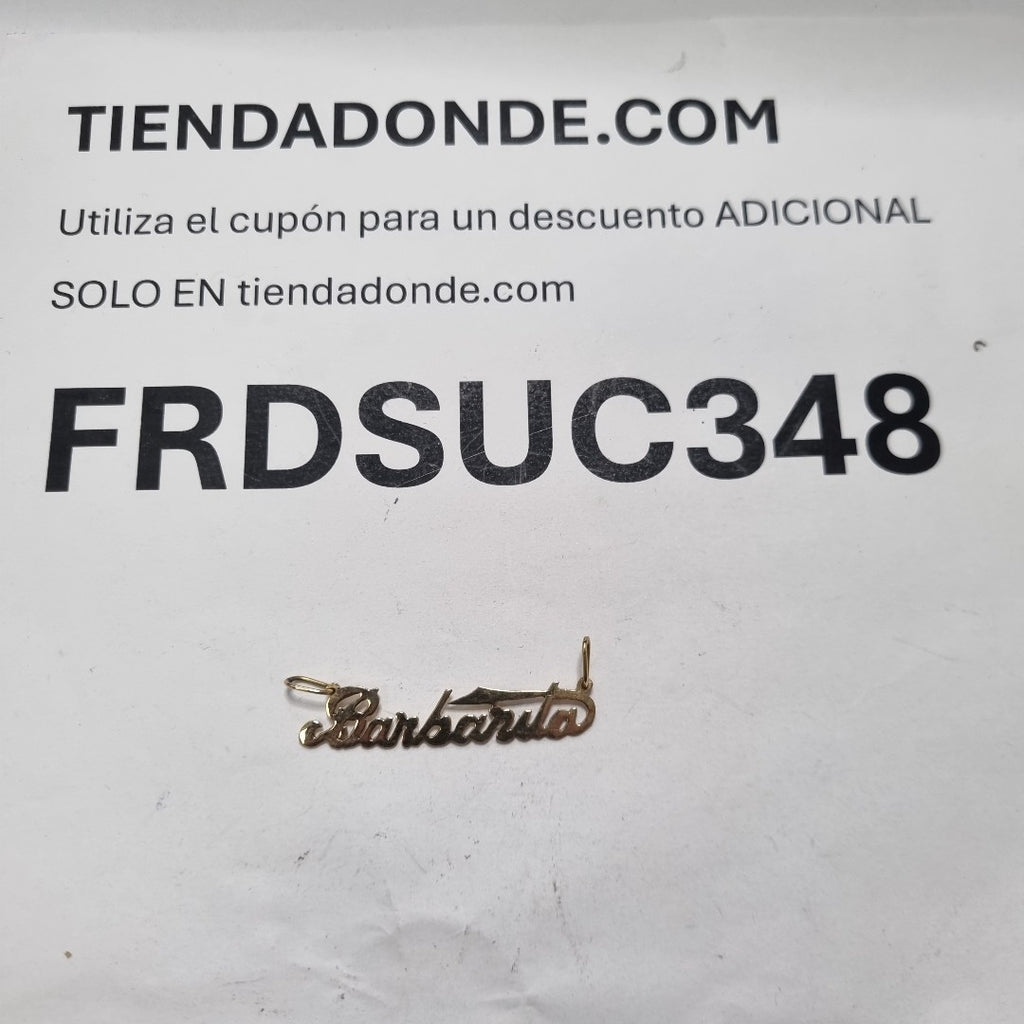 DIJE ORO 14 K 1,80 GRMS (SEMINUEVO)