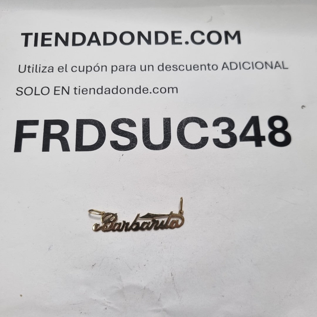 DIJE ORO 14 K 1,80 GRMS (SEMINUEVO)