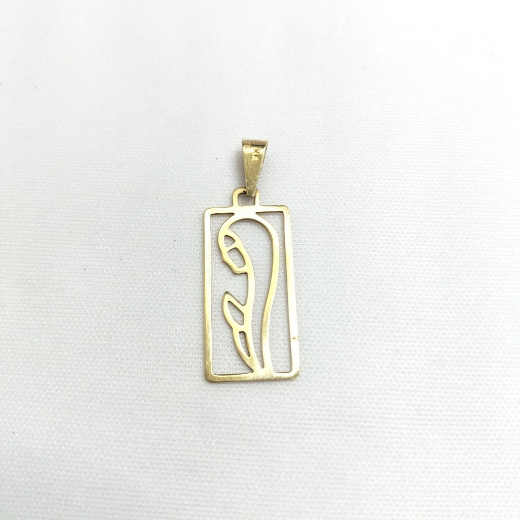 MEDALLA RELIGIOSA ORO 14 K 1.2 GRMS (SEMINUEVO)