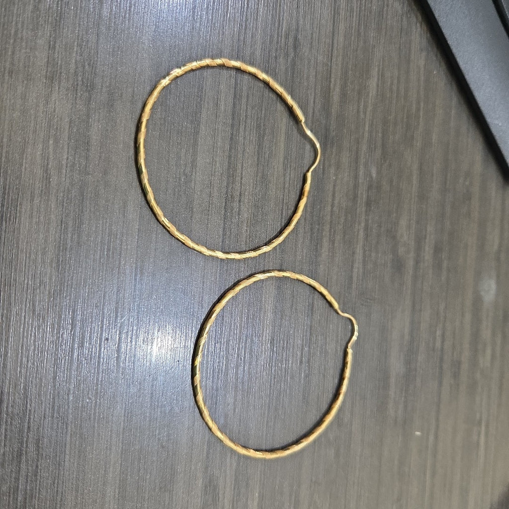 ARRACADAS PAR ORO 14 K 4.4 GRMS (SEMINUEVO)