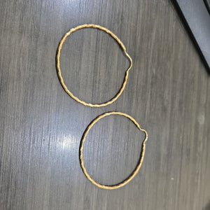 ARRACADAS PAR ORO 14 K 4.4 GRMS (SEMINUEVO)