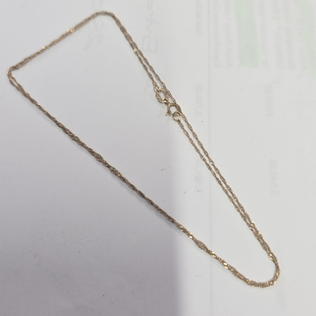 CADENA ORO 10 K 0.7 GRMS (SEMINUEVO)