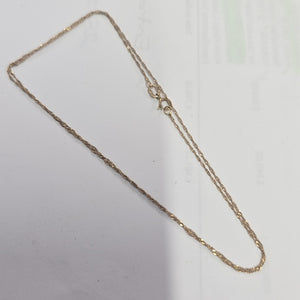 CADENA ORO 10 K 0.7 GRMS (SEMINUEVO)