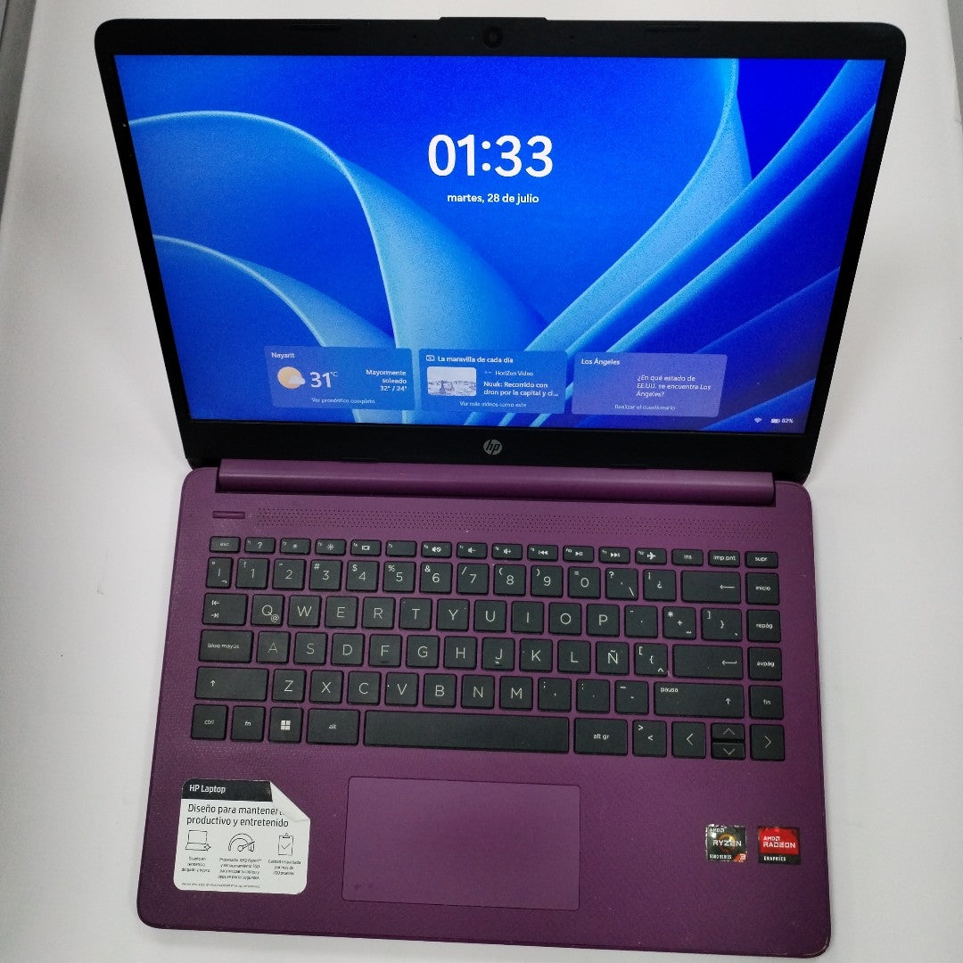 LAPTOP HP 14-FQ1005LA (2023) 256 GB SSD 8 GB RAM (SEMINUEVO)