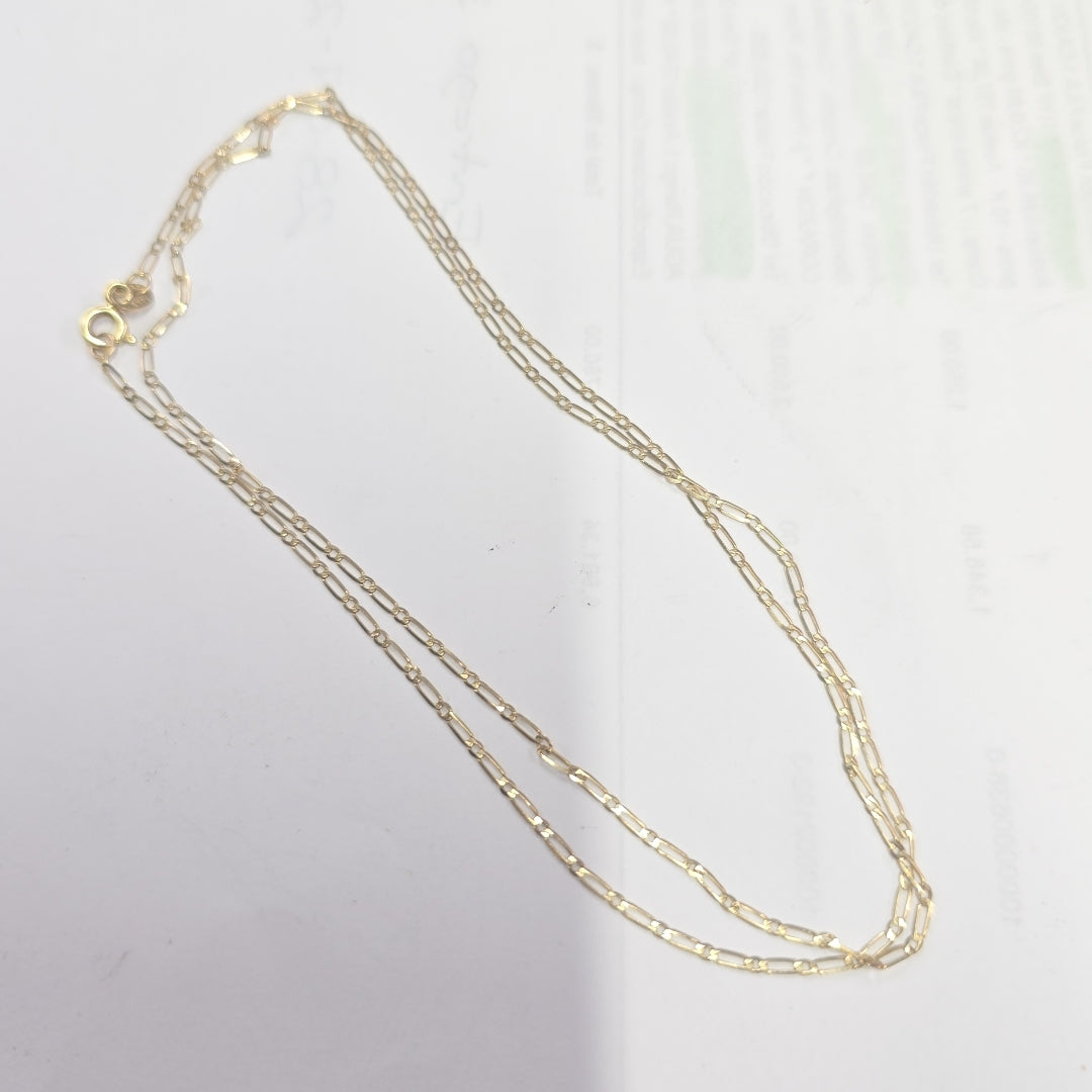 CADENA ORO 14 K 1.8 GRMS (SEMINUEVO)