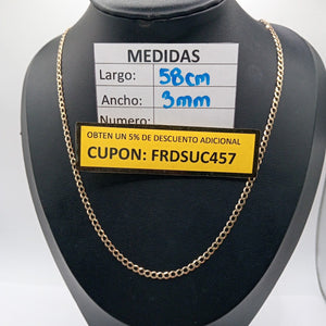 CADENA ORO 10 K 4.5 GRMS (SEMINUEVO)