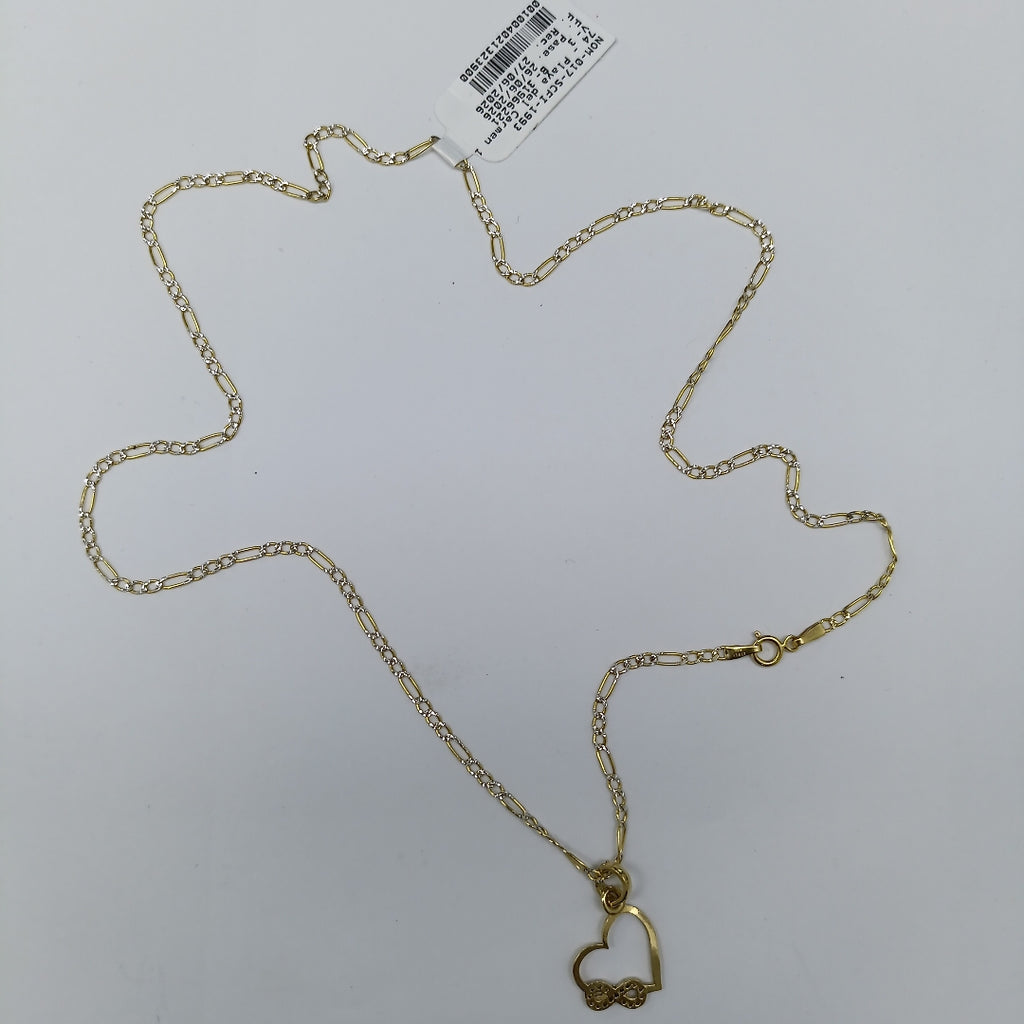 CADENA, DIJE ORO 10 K 3.5 GRMS (SEMINUEVO)