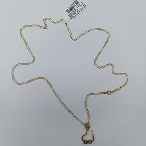 CADENA, DIJE ORO 10 K 3.5 GRMS (SEMINUEVO)