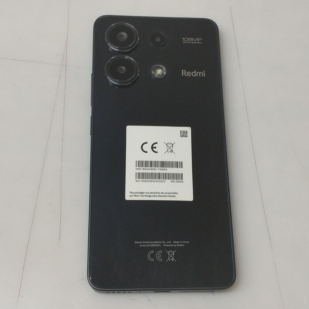CELULAR XIAOMI REDMI NOTE 13 23129RA5FL (2024) 256 GB 8 GB RAM (SEMINUEVO)