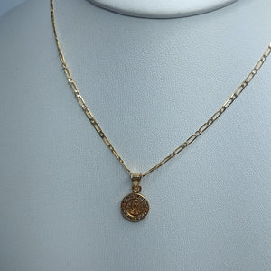 CADENA ORO, RODIADO 14 K 2.8 GRMS (SEMINUEVO)