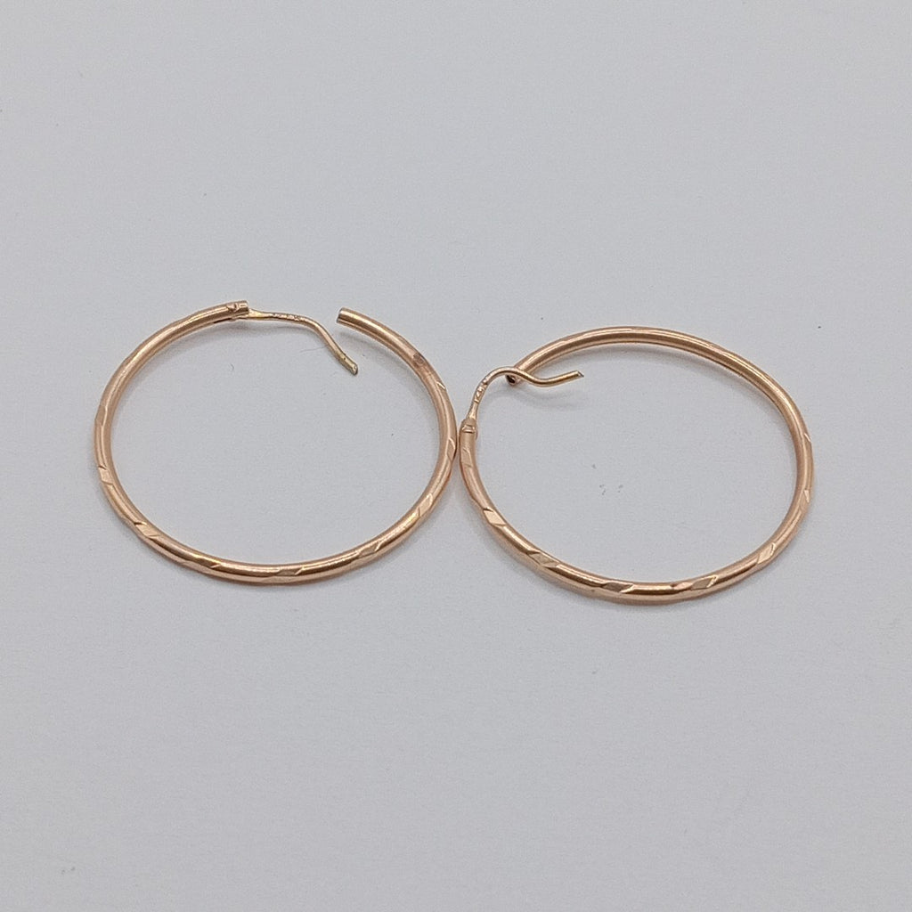 ARRACADAS PAR ORO COMBINADO 14 K 2,20 GRMS (SEMINUEVO)
