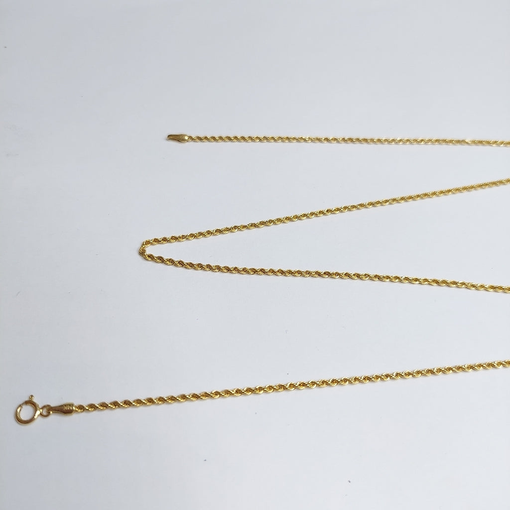 CADENA ORO 14 K 1.6 GRMS (SEMINUEVO)