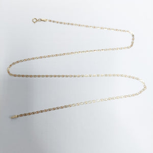 CADENA ORO, ORO COMBINADO 10 K 2.8 GRMS (SEMINUEVO)