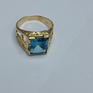 ANILLO ORO 14 K 5.5 GRMS (SEMINUEVO)