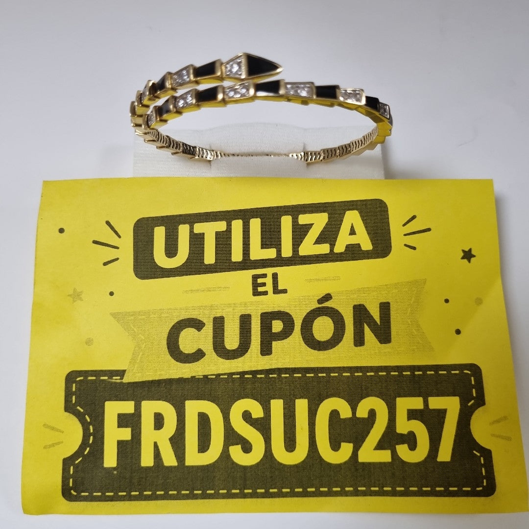 PULSERA RIGIDA ORO 14 K 14.9 GRMS (SEMINUEVO)