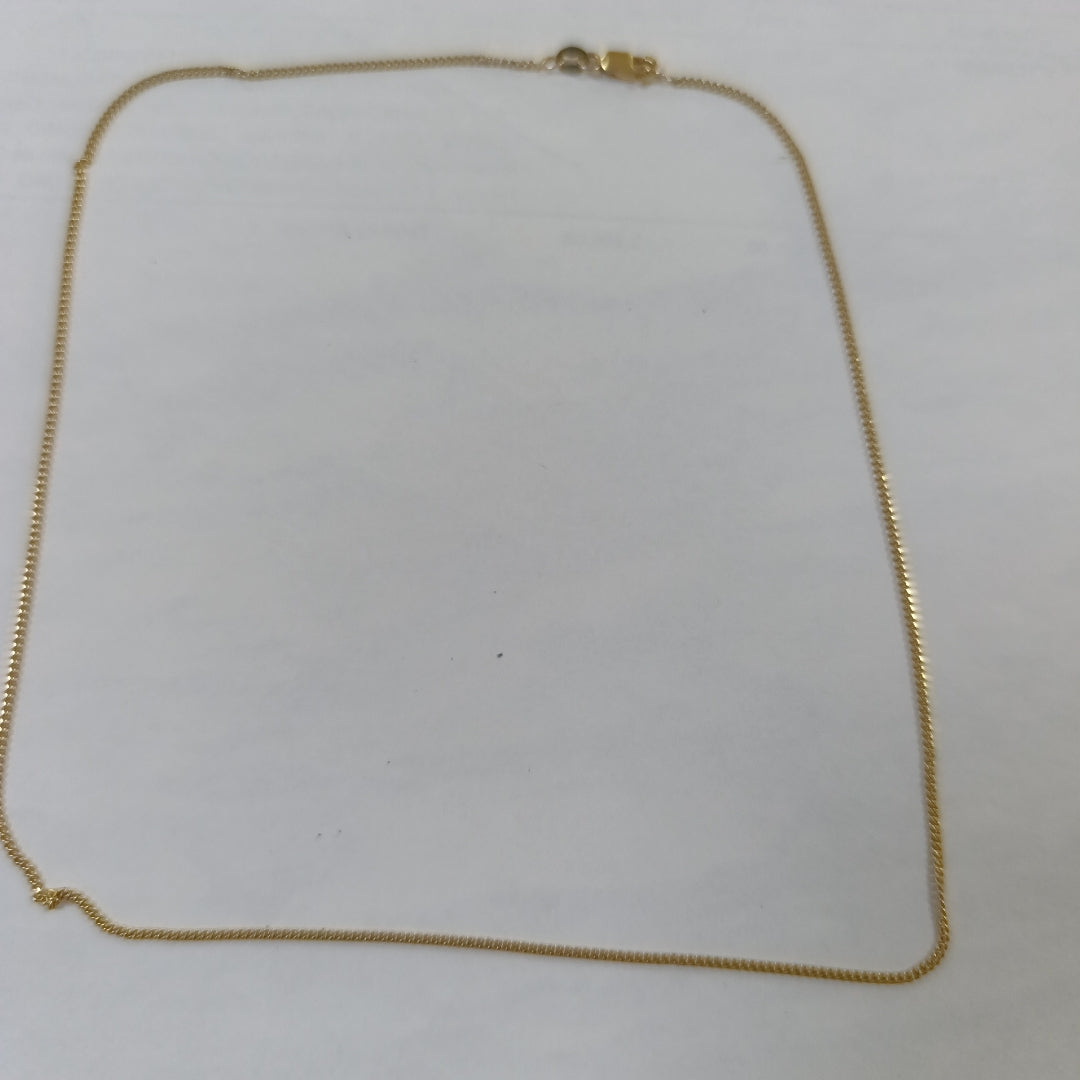 CADENA ORO 14 K 2,70 GRMS (SEMINUEVO)
