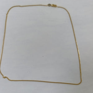 CADENA ORO 14 K 2,70 GRMS (SEMINUEVO)