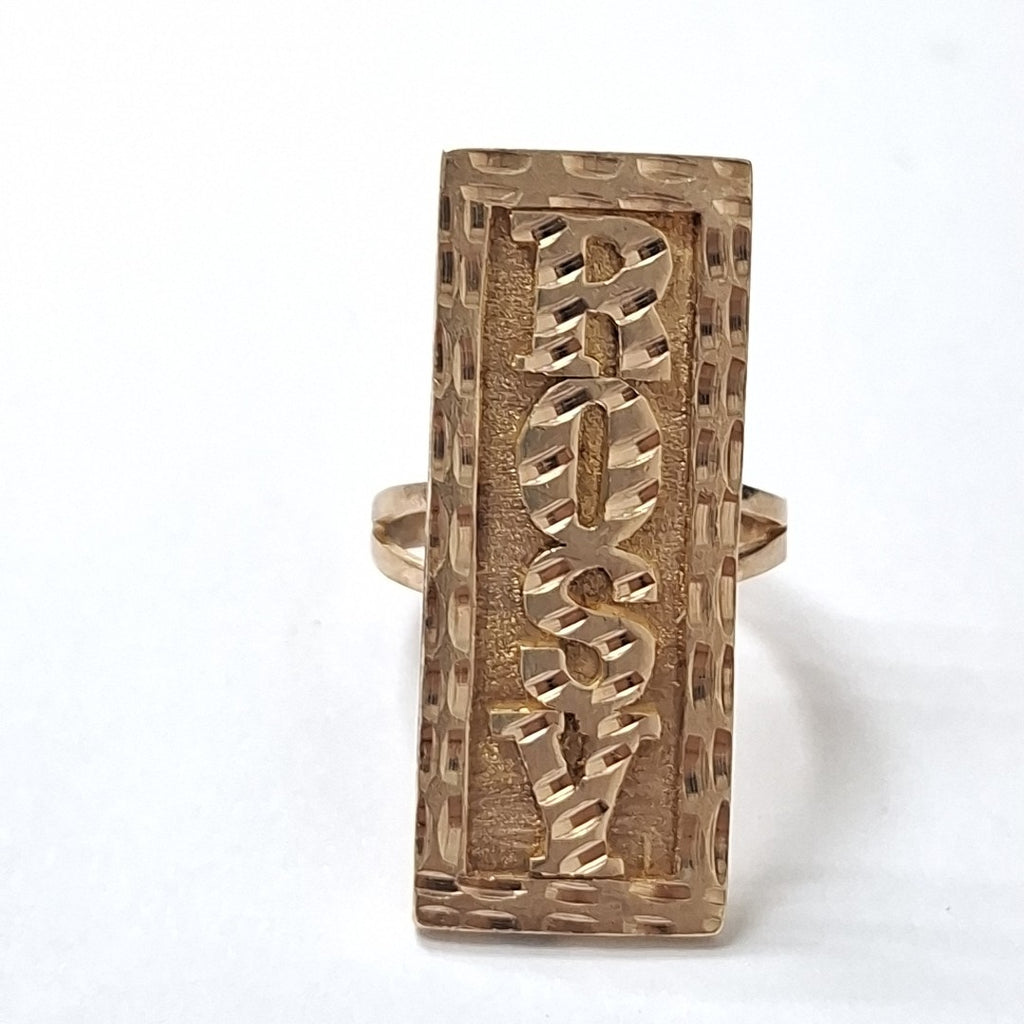 ANILLO ORO 8 K 7.6 GRMS (SEMINUEVO)
