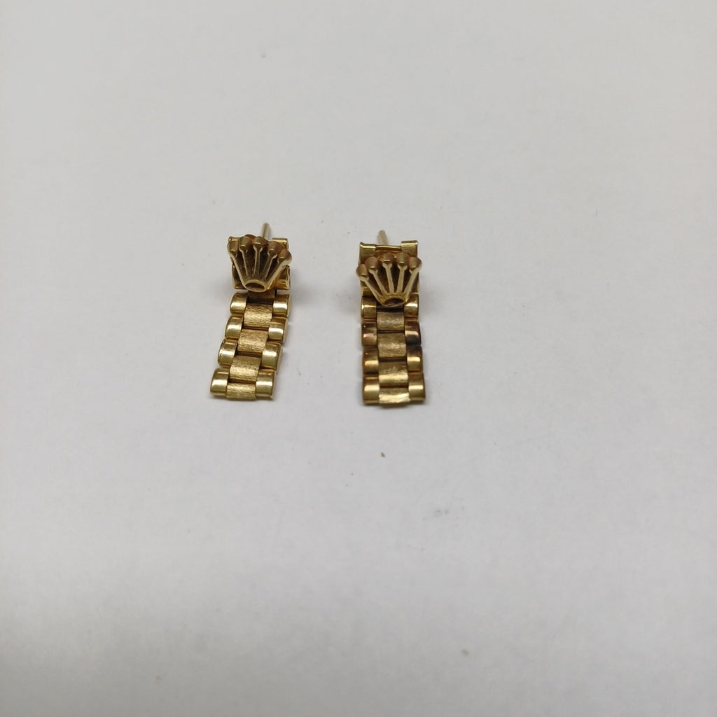 ARETES PAR ORO 14 K 3.6 GRMS (SEMINUEVO)